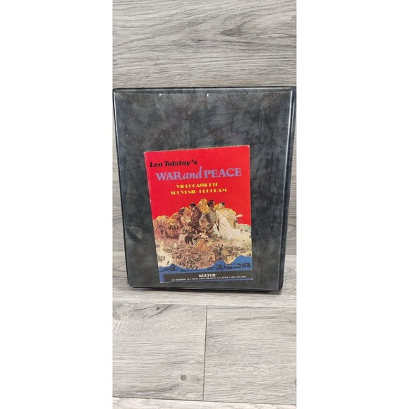 Leo Tolstoy’s War And Peace KULTUR VHS Four Tape Set - Picture 2 of 9